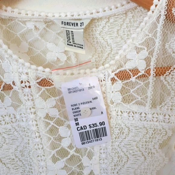 Forever 21 Lace Dress - 2 piece M - Picture 3 of 5
